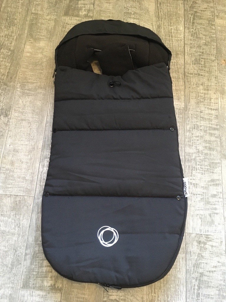 bugaboo footmuff black